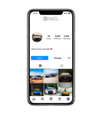 Buy Car Instagram Account