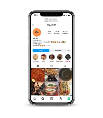 Buy Delicious Food Instagram Account
