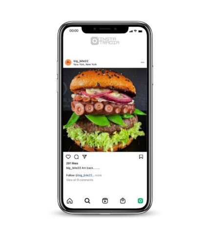 Buy Delicious Food Instagram Account