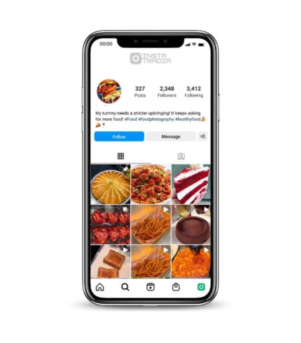 Buy Delicious Food Instagram Accounts