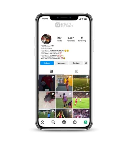 Buy Football Lifestyle Instagram Account