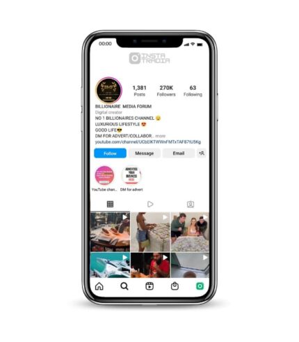 Buy Luxury Lifestyle Instagram Accounts