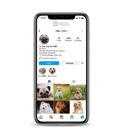 Buy Dog Puppy Instagram Account