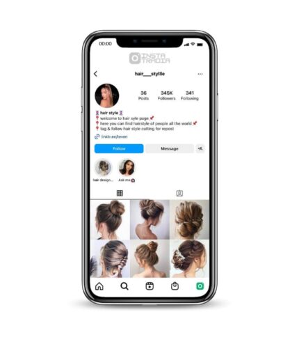 Buy Female Hairdresser Instagram Account