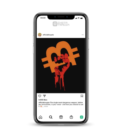Buy Bitcoin Business Instagram Account