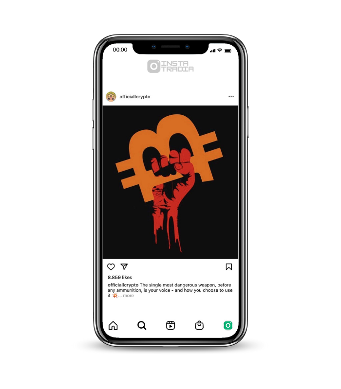 Buy Bitcoin Business Instagram Account