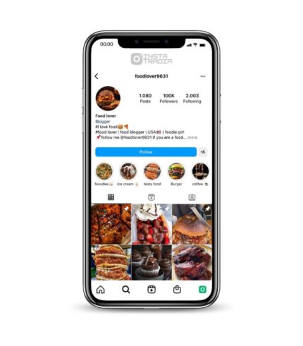 Buy Bakery Instagram Account