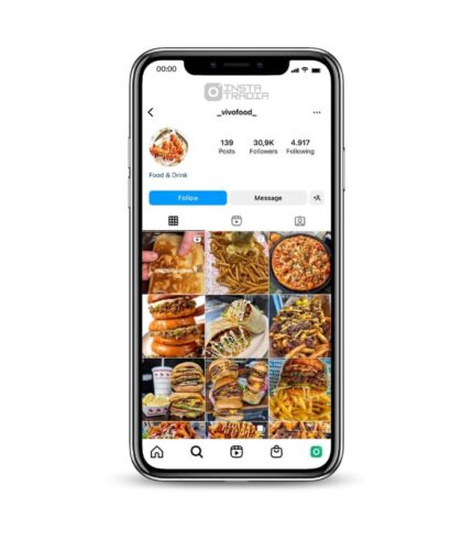 Buy Fast Food Instagram Account