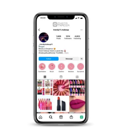 Buy Makeup Lifestyle Instagram Account